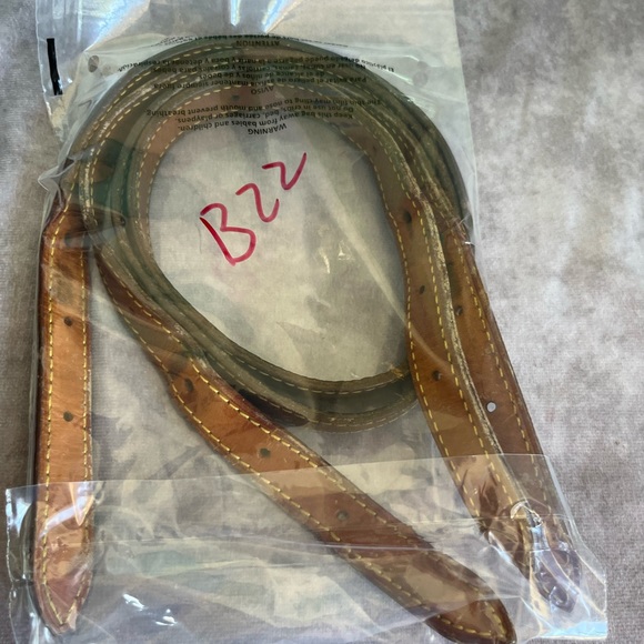 Louis Vuitton 32” Vachetta Replacement Adjustable Straps Bucket Bag b22 - Picture 10 of 10